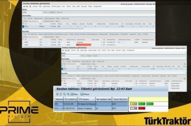 TürkTraktör SAP SNC ve KANBAN uygulaması